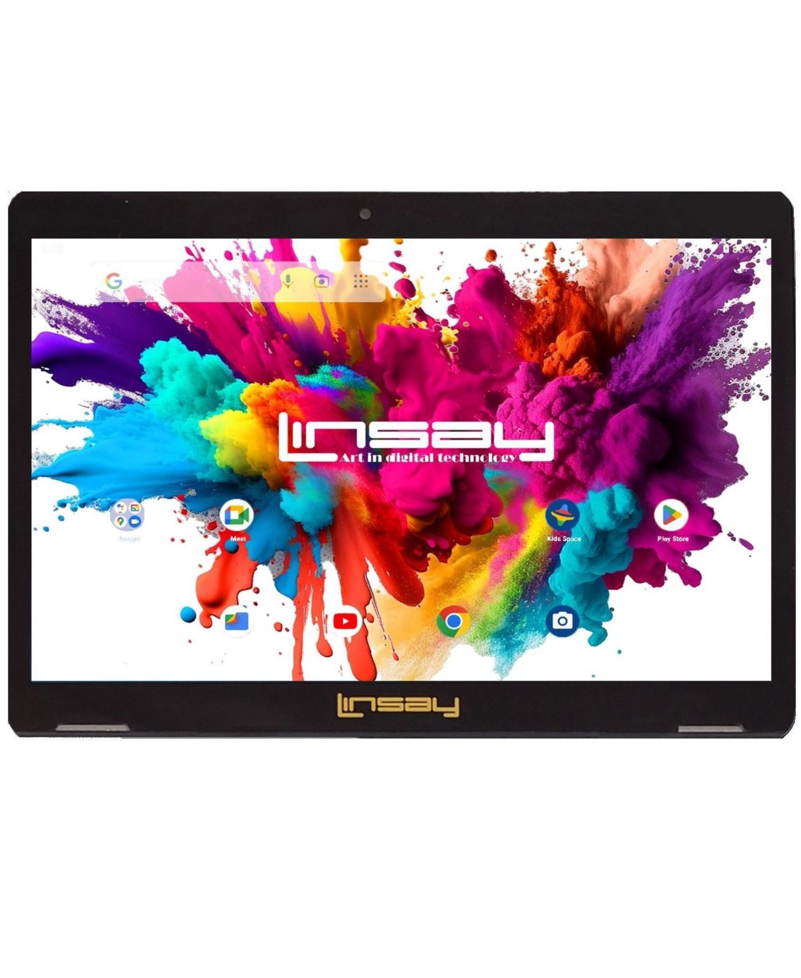 LINSAY Планшет 10.1" Octa Core 4GB RAM 128GB Android 15