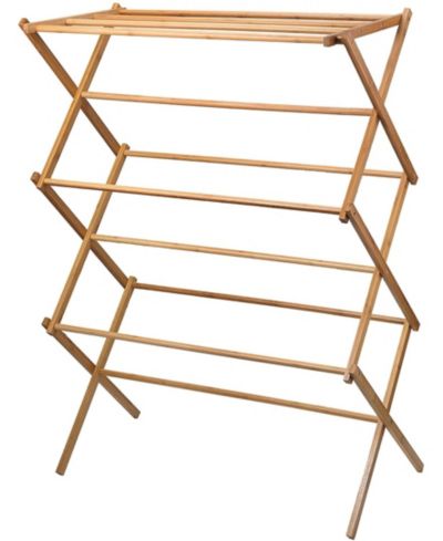 Деревянная сушилка для белья Homeitusa Bamboo, большая
