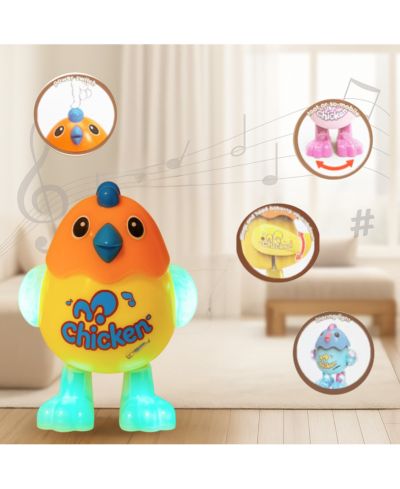 Игрушка LINSAY Smart Dancing Chick с музыкой и светом