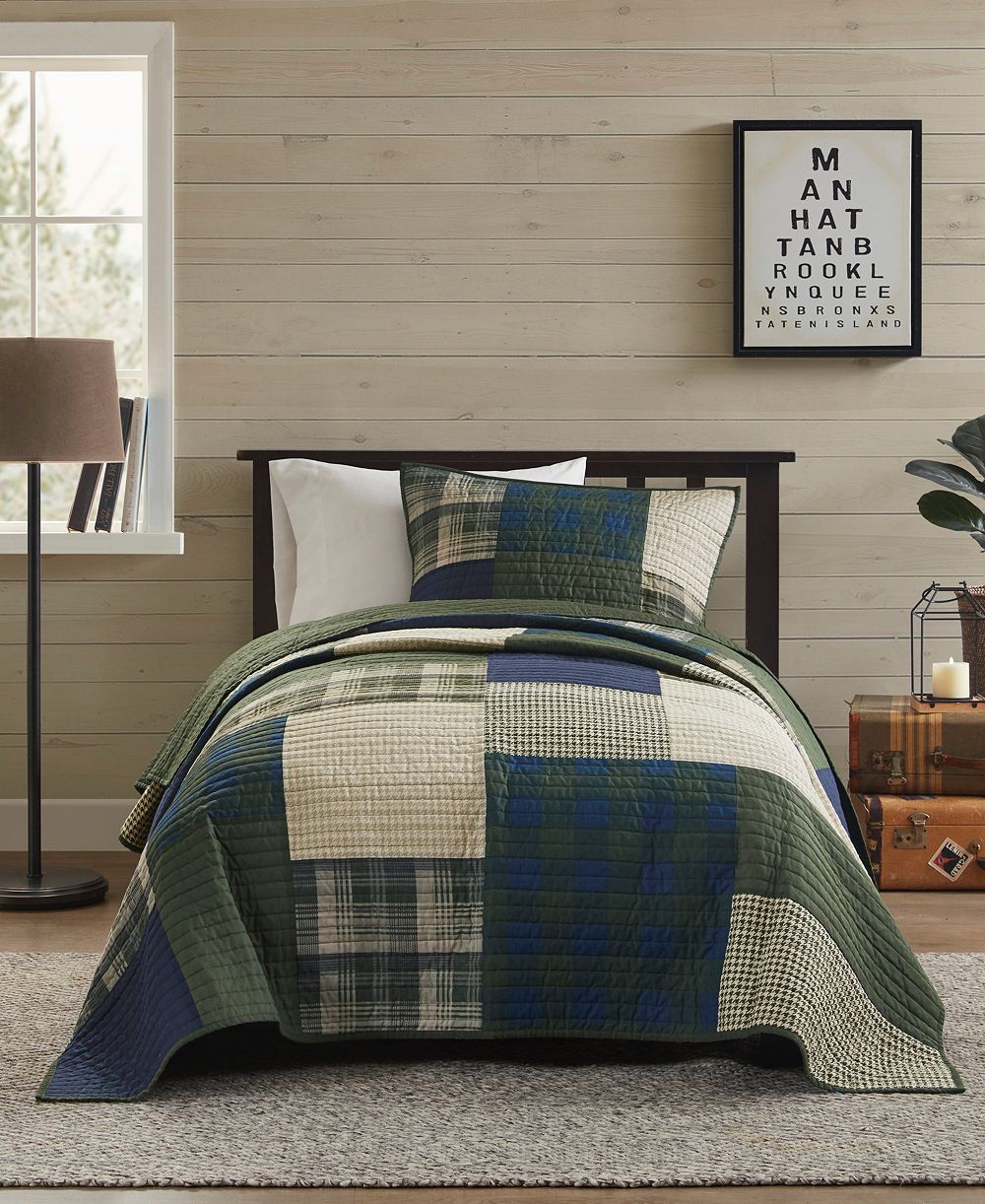 Комплект из 2 элементов Woolrich Mill Creek Oversized Cotton, Twin/Twin XL