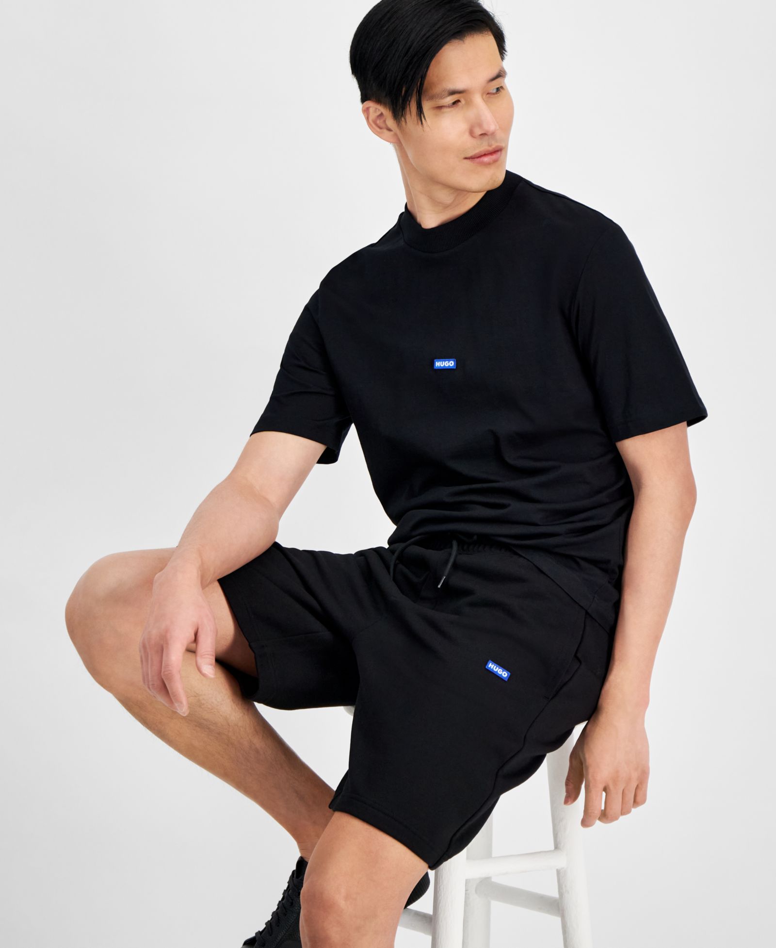 HUGO by Hugo Boss Men's Regular-Fit Logo Patch T-Shirt