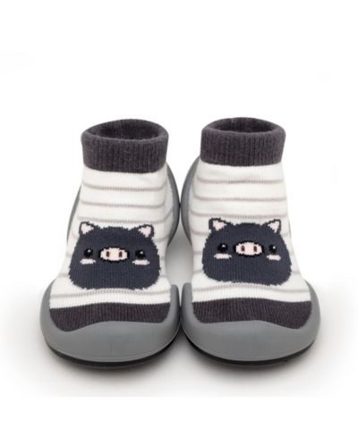 Komuello Baby Boys First Walk Sock Shoes This Piggy