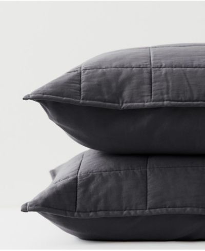 Pact органический хлопковый стеганый наволочка, 2-pack - Standard