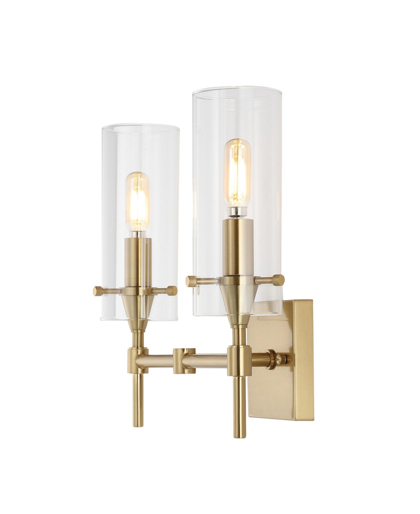 Jonathan Y Ванная тумба Cato Bohemian Farmhouse Iron/Glass LED