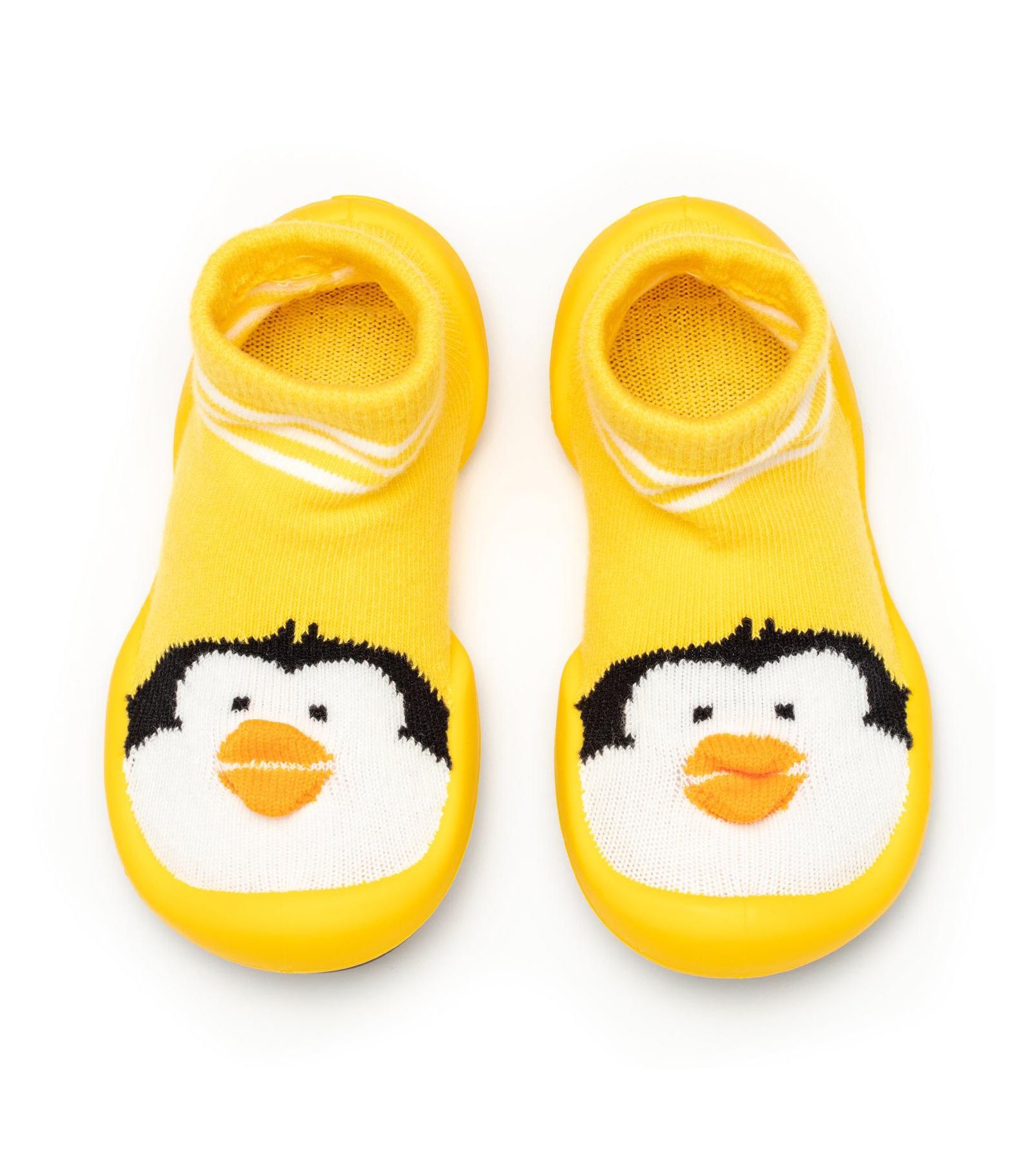 Детские носочки-пинетки Komuello Penguin-Yellow для малышей