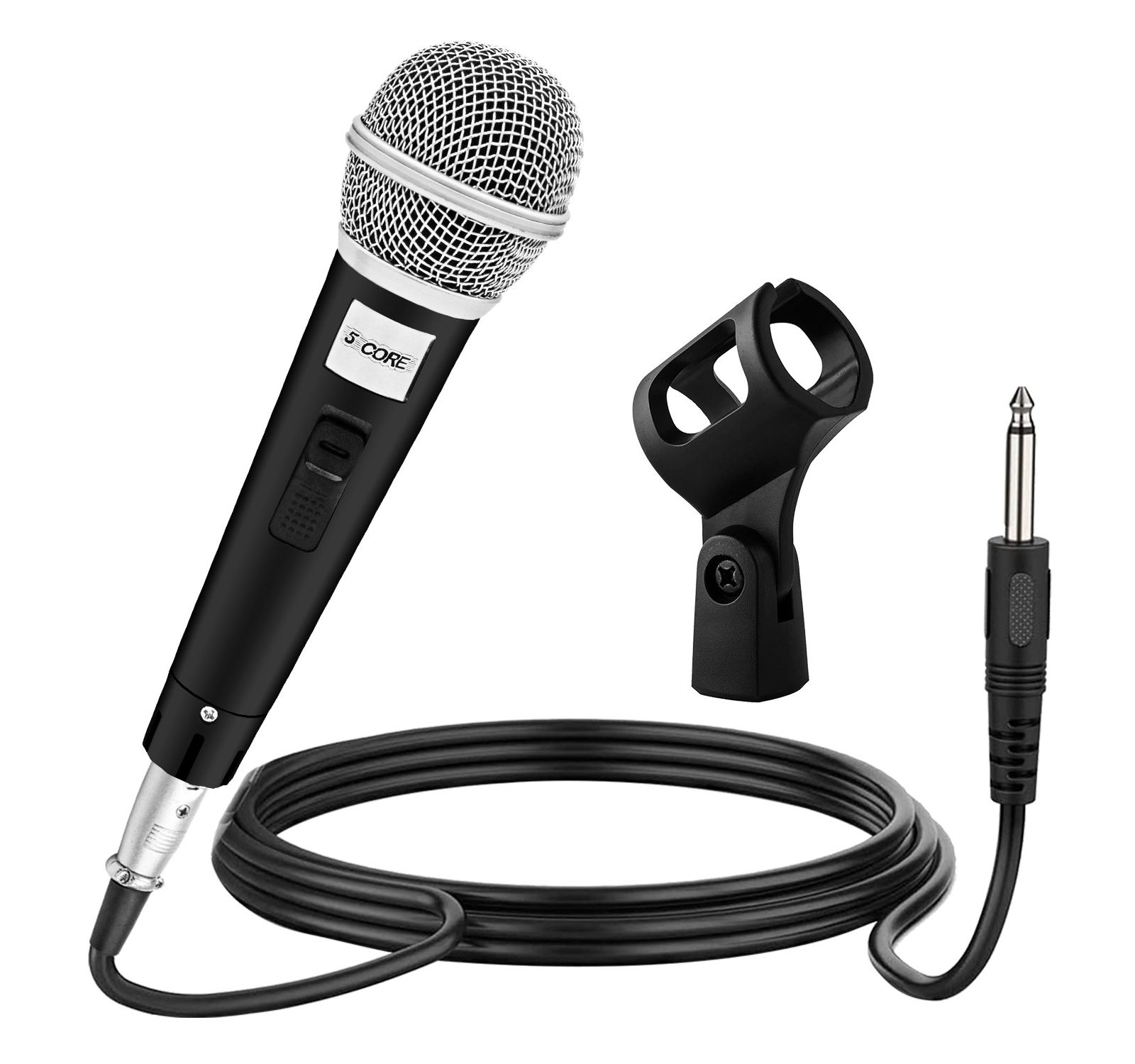 Профессиональный динамический микрофон 5 Core Microphone XLR для караоке и DJ - PM 18