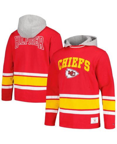 Мужское худи Tommy Hilfiger Red Kansas City Chiefs Ivan Fashion Pullover