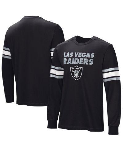 Мужская черная футболка с длинным рукавом NFL Properties Las Vegas Raiders Hands Off