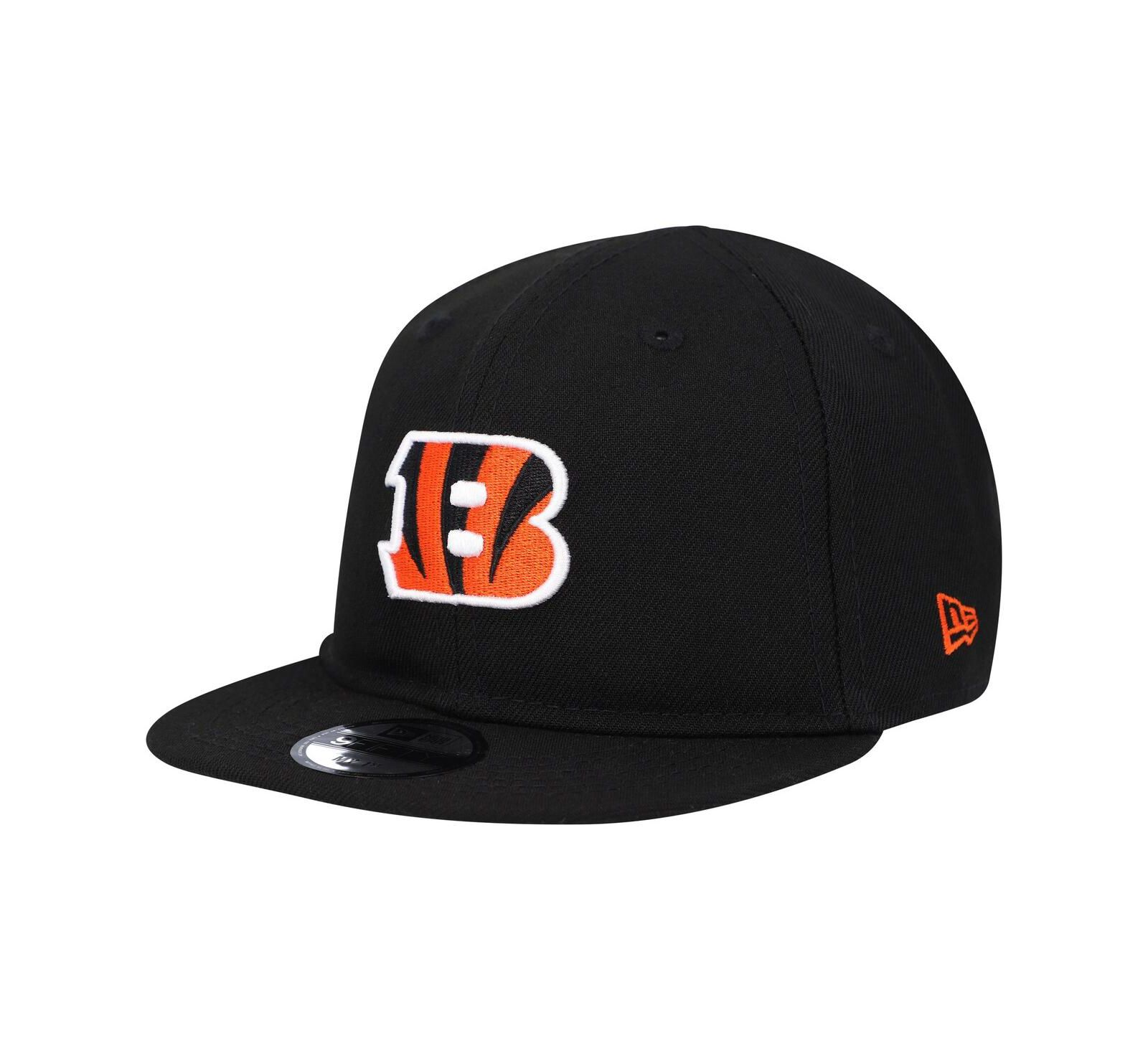 Детская бейсболка New Era Black Cincinnati Bengals My 1st 9FIFTY Adjustable Hat
