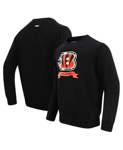 Мужской трикотажный свитер Pro Standard Black Cincinnati Bengals Prep Knit