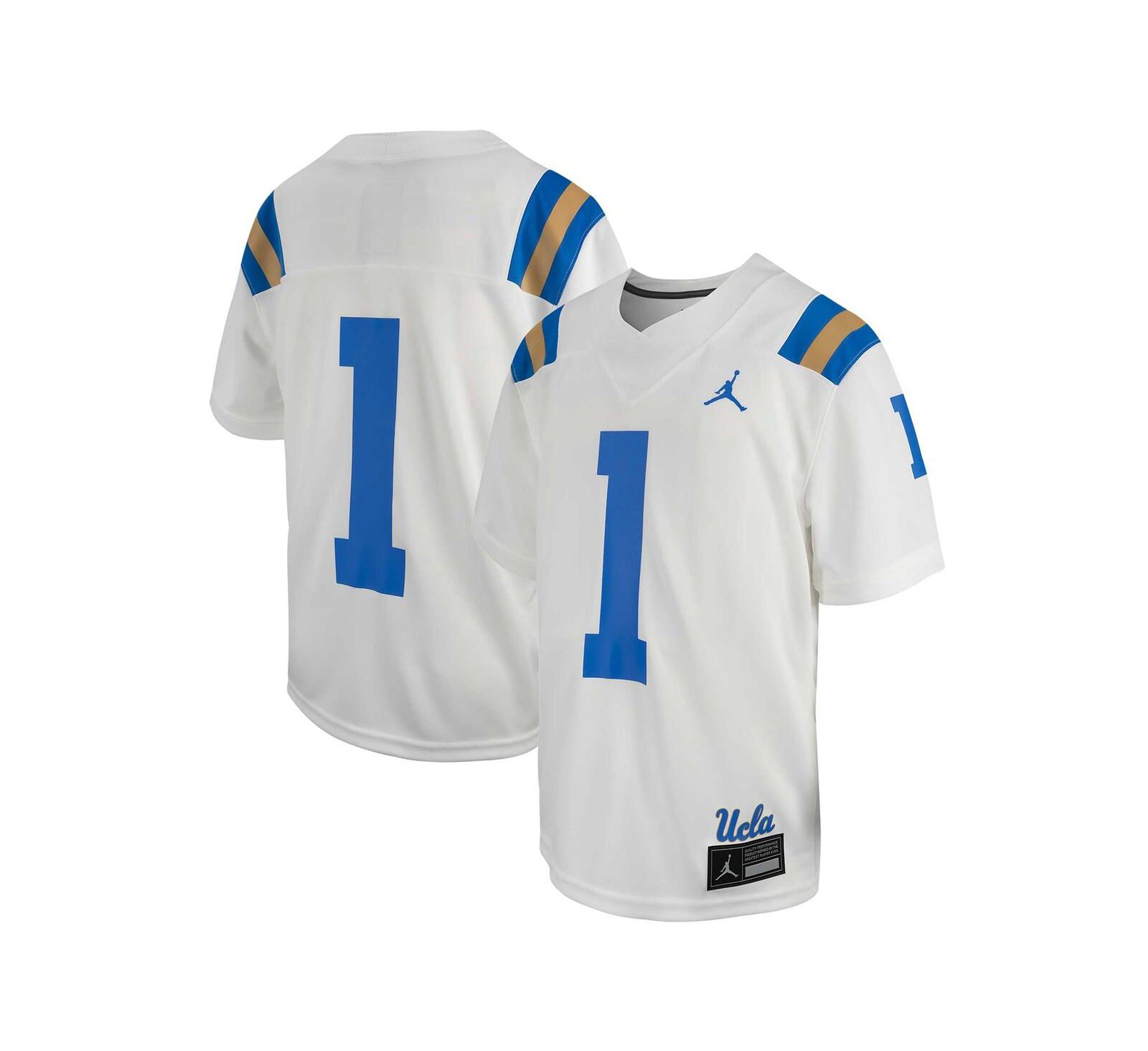 Jordan реплика игровая джерси для мальчиков #1UCLA Bruins Untouchable