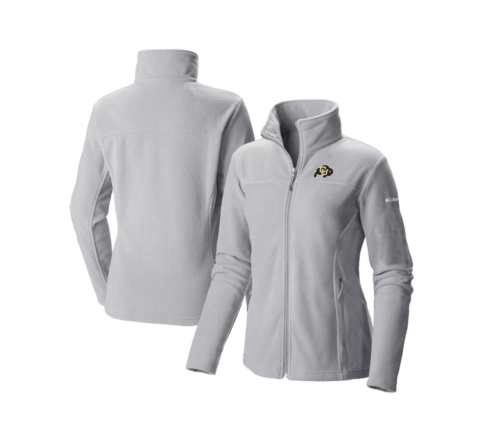 Женская ветровка Columbia Gray Colorado Buffaloes Give and Go II Full-Zip