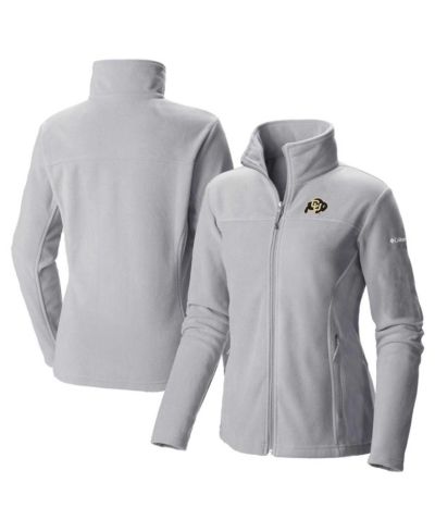 Женская ветровка Columbia Gray Colorado Buffaloes Give and Go II Full-Zip