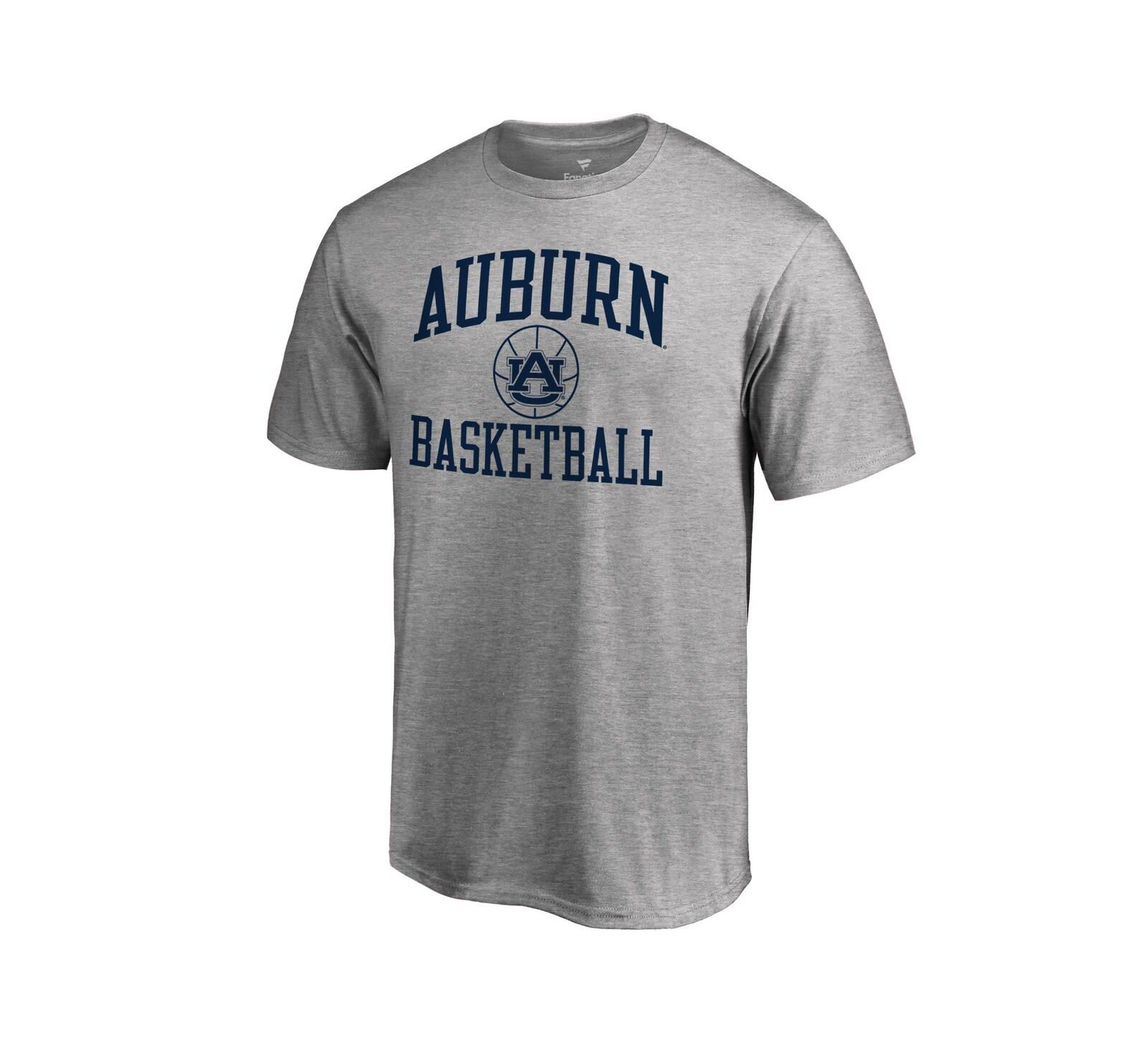Men's Fanatics Heathered Gray Auburn Tigers In Bounds T-shirt