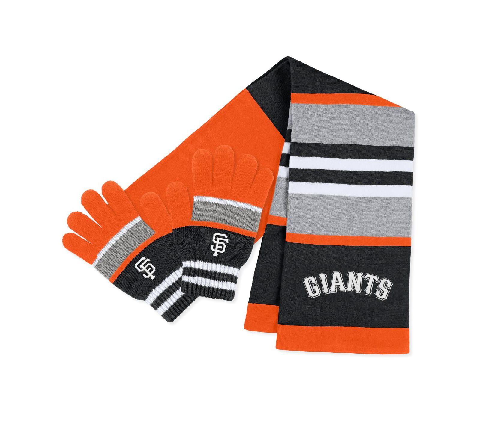 Женский набор перчаток и шарфа WEAR by Erin Andrews San Francisco Giants