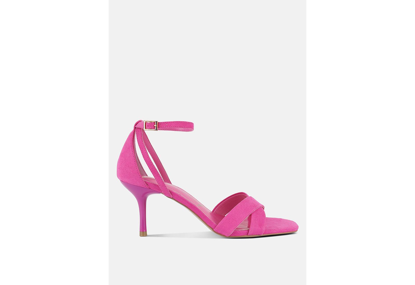 Бососандалии London Rag Oraiku Faux Suede Cross Strap Женский
