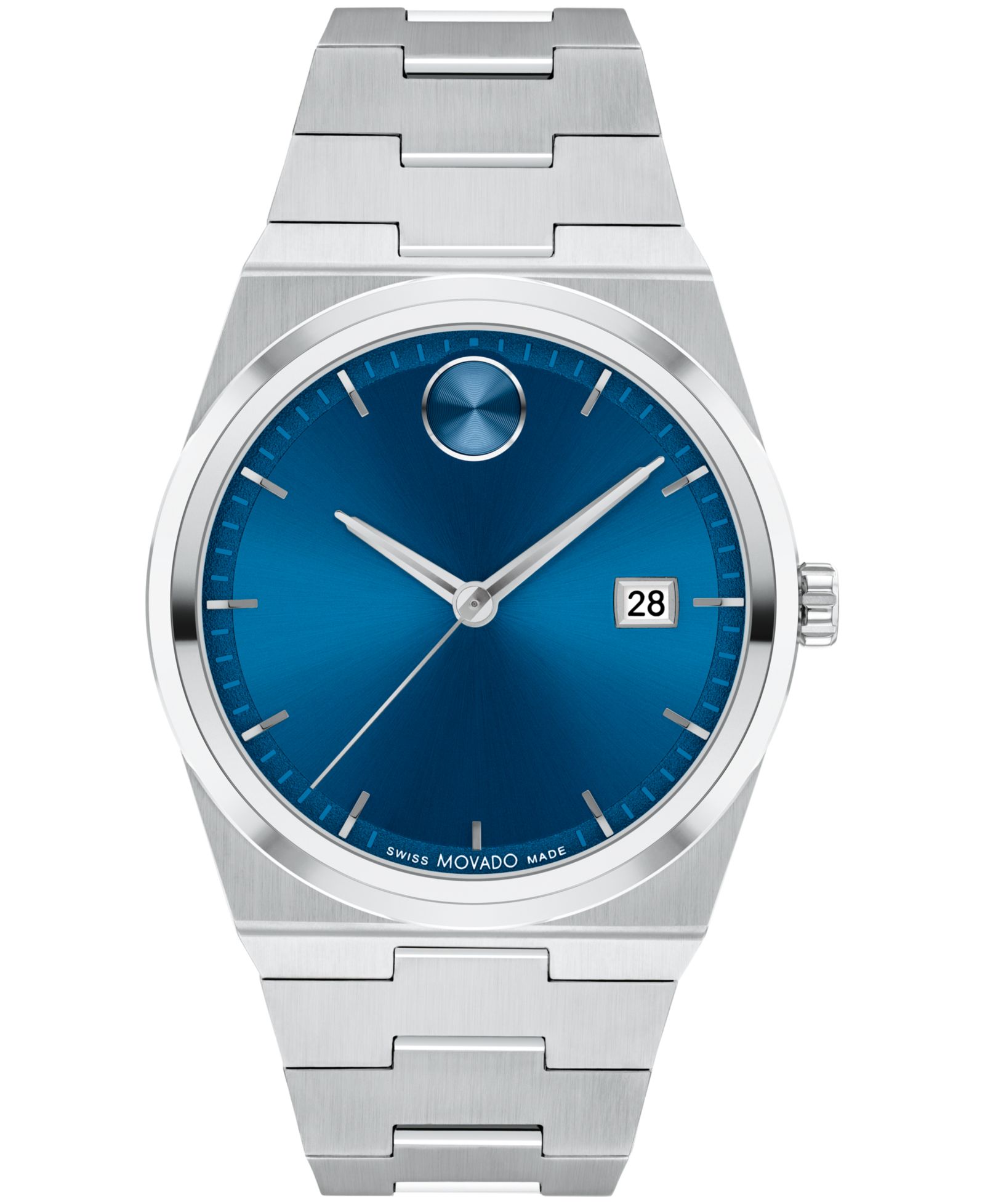 Часы Movado Men's Quest Swiss Quartz Stainless Steel 40mm