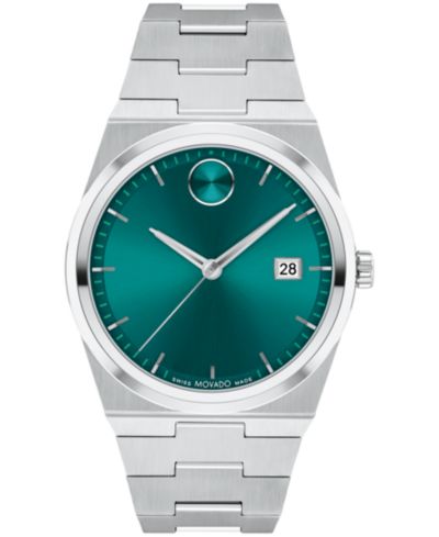 Movado Men's Quest Swiss Quartz Stainless Steel 40mm Watch