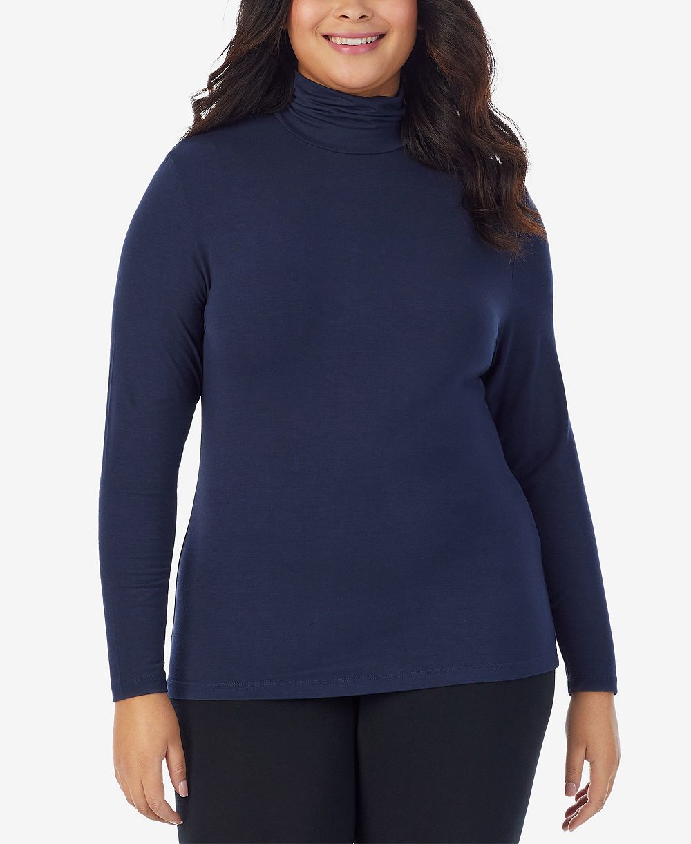Cuddl Duds Plus Size Softwear с водолазкой