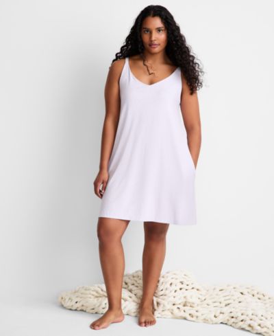 Женская комбинация State of Day Women's Fluid Knit Shelf-Bra Tank Chemise