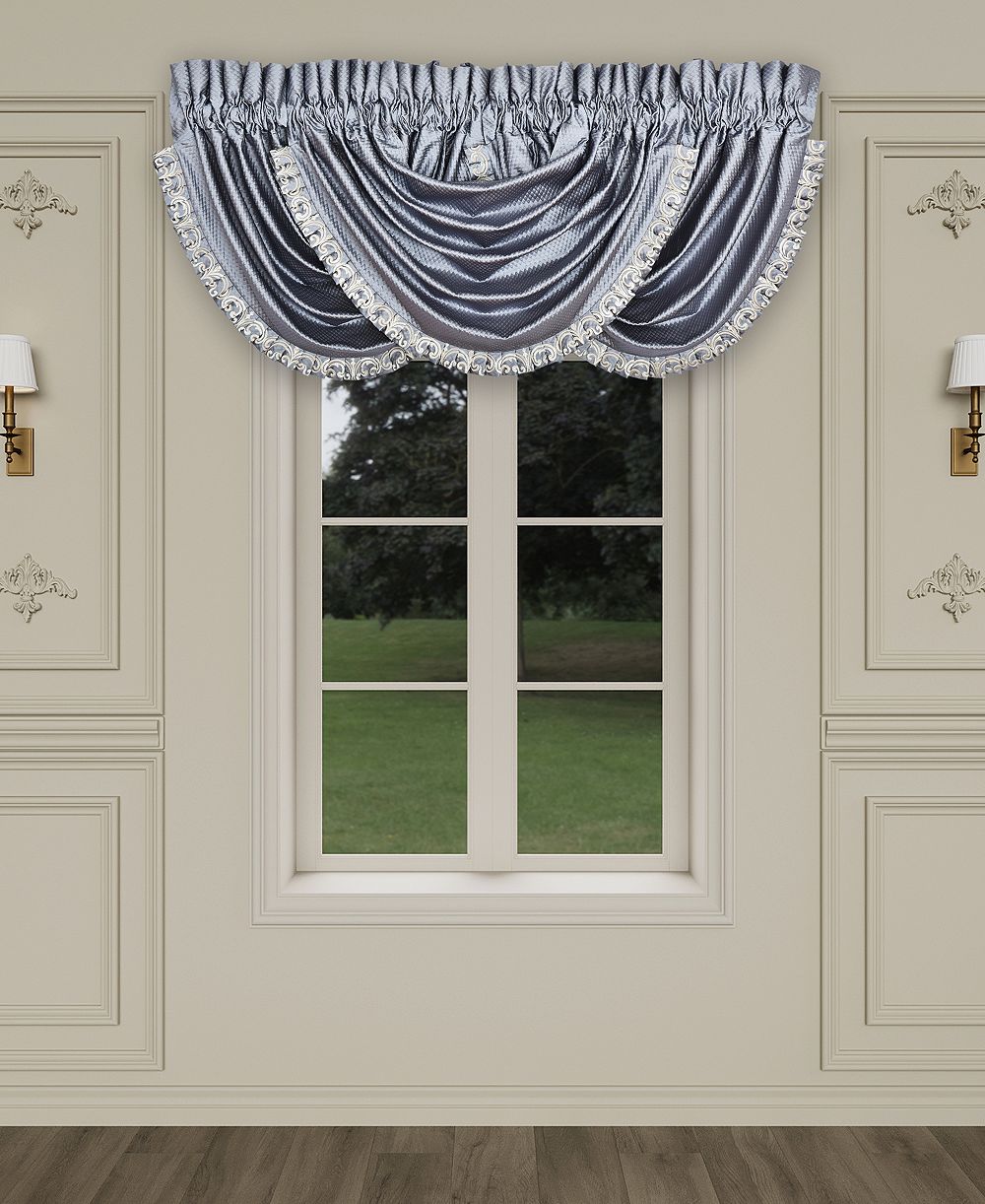 Занавеска J Queen New York Dicaprio Window Waterfall Valance