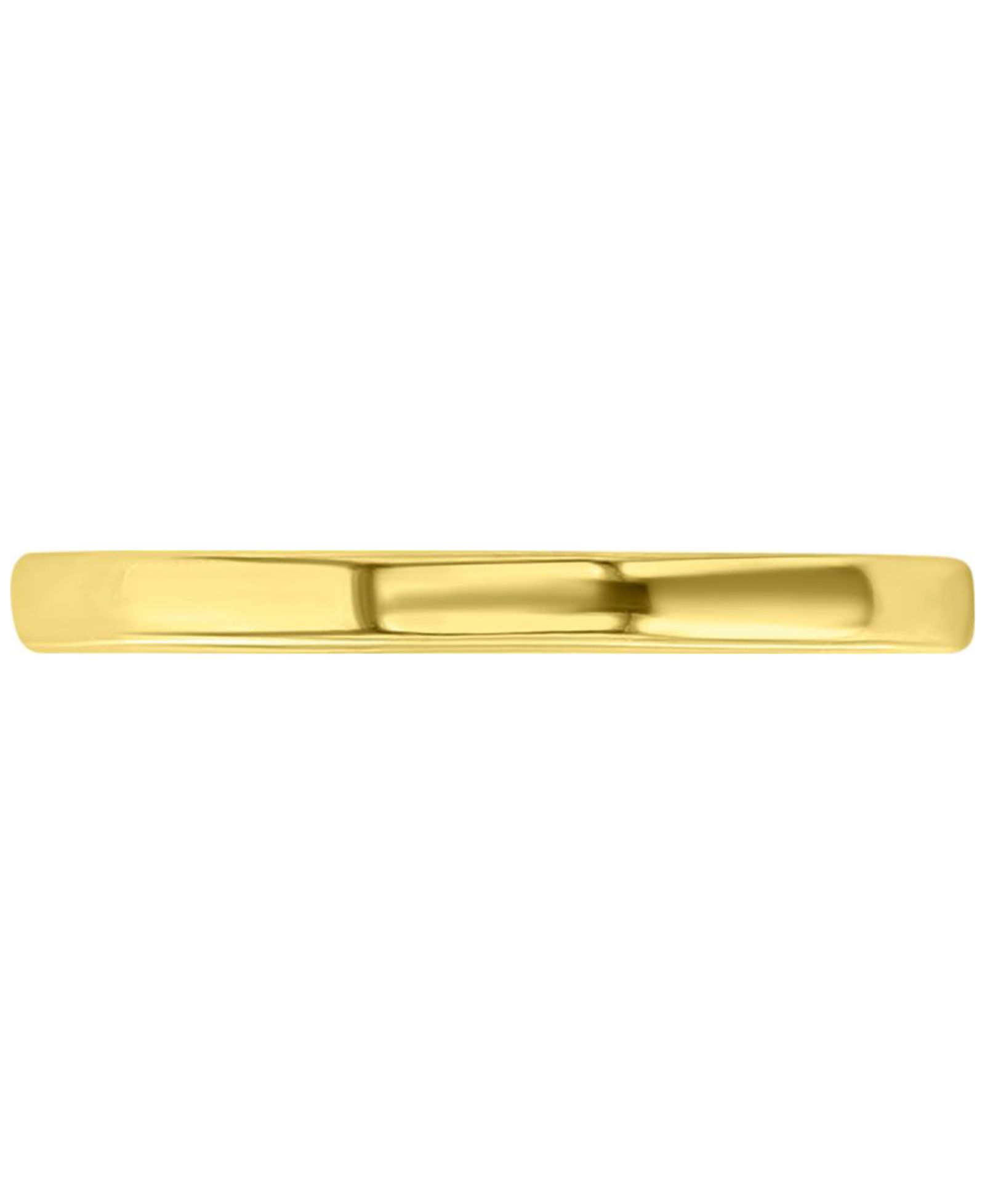 Кольцо Comfort Fit Narrow Stack Band с полированным покрытием