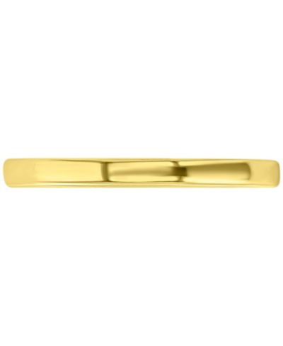 Кольцо Comfort Fit Narrow Stack Band с полированным покрытием