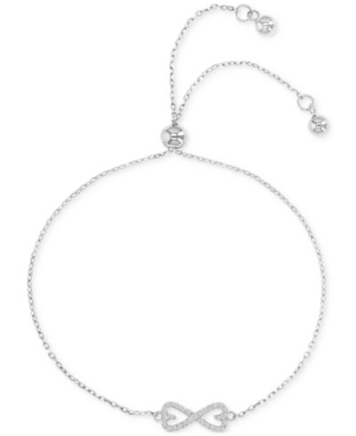 Браслет-чокер с кубическим цирконием, регулируемый, Macy's