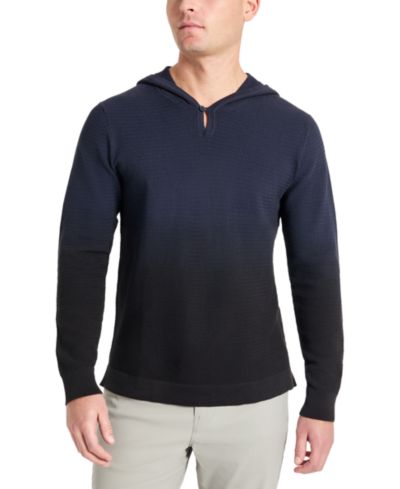 Мужской джемпер Kenneth Cole 4-Way Stretch Die-Dyed с капюшоном