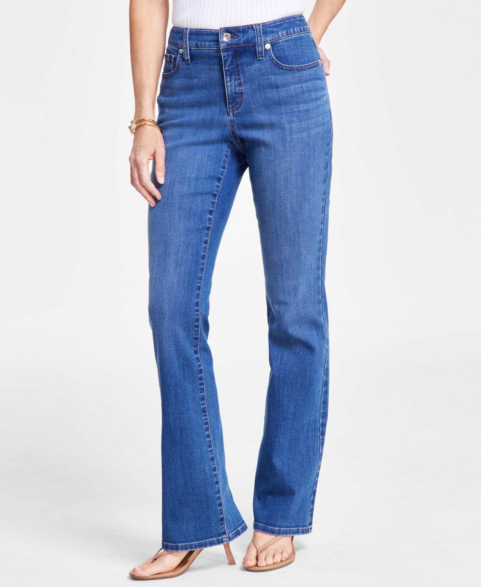 I.N.C. International Concepts Women's Mid-Rise Bootcut Jeans, Created for Macy's