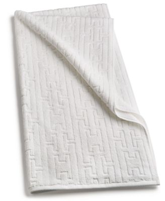 Hotel Collection Sculpted Chain-Link Bath Towel, 30" x 56", Exclusively at Macy’s