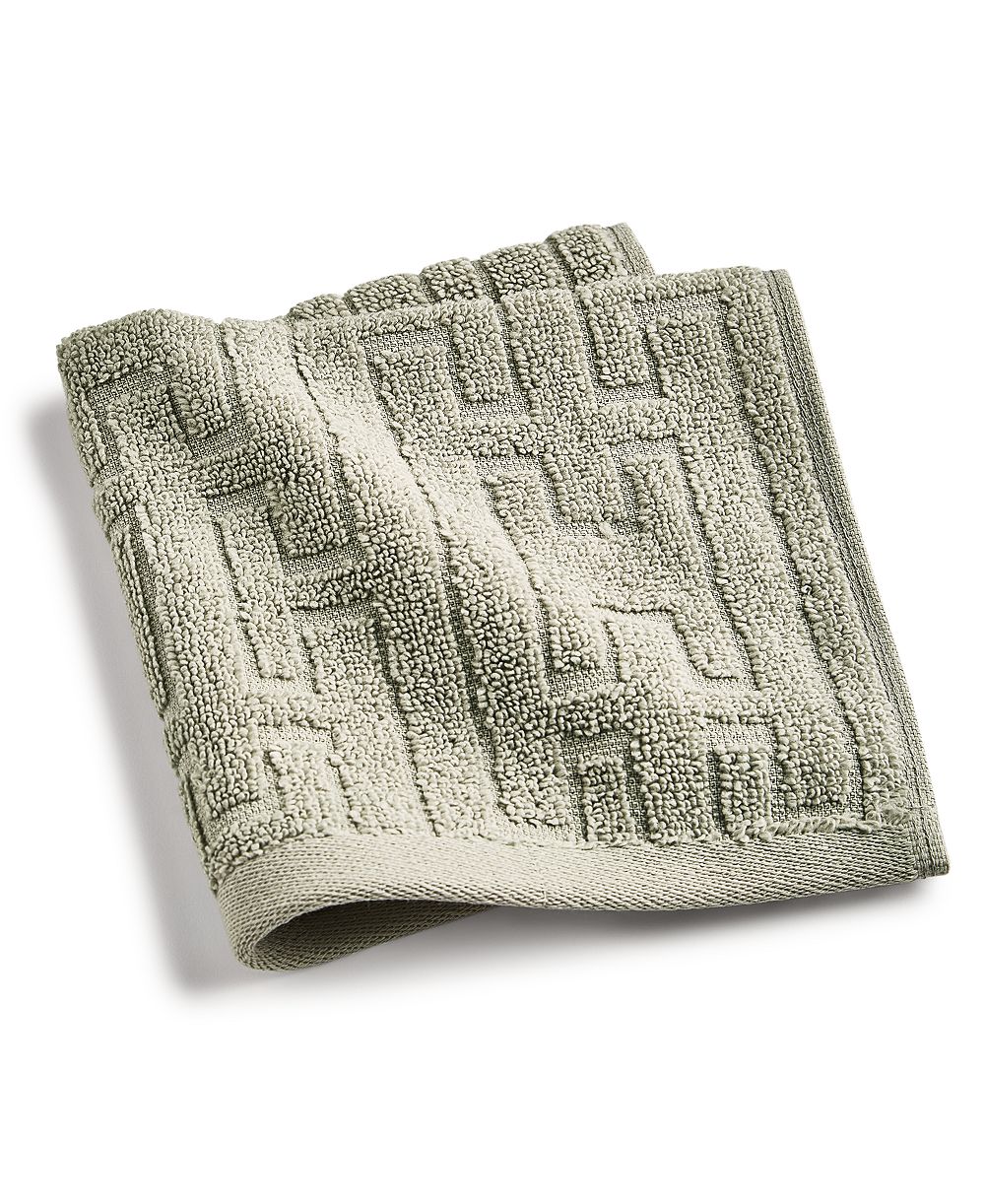 Полотенце для умывания Hotel Collection Sculpted Chain-Link, 13" x 13"
