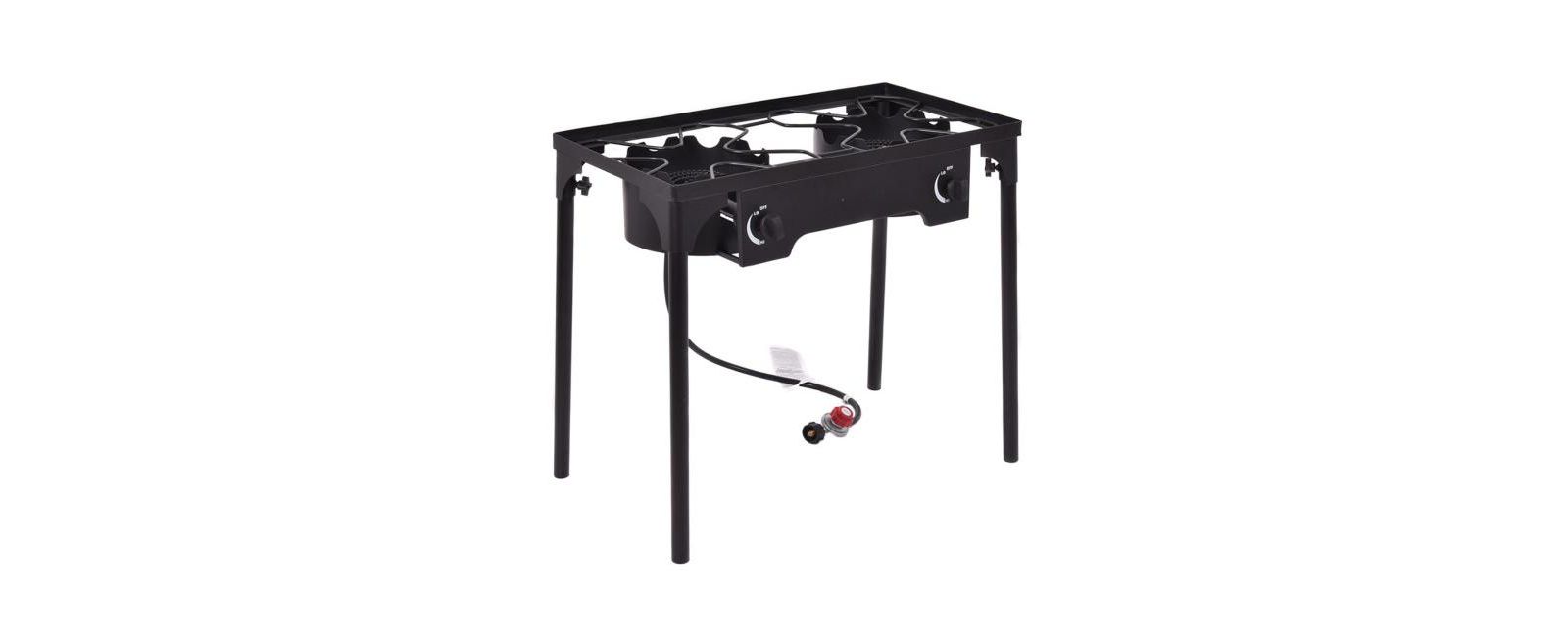 Уличная плита BBQ с двумя горелками, 150000 BTU