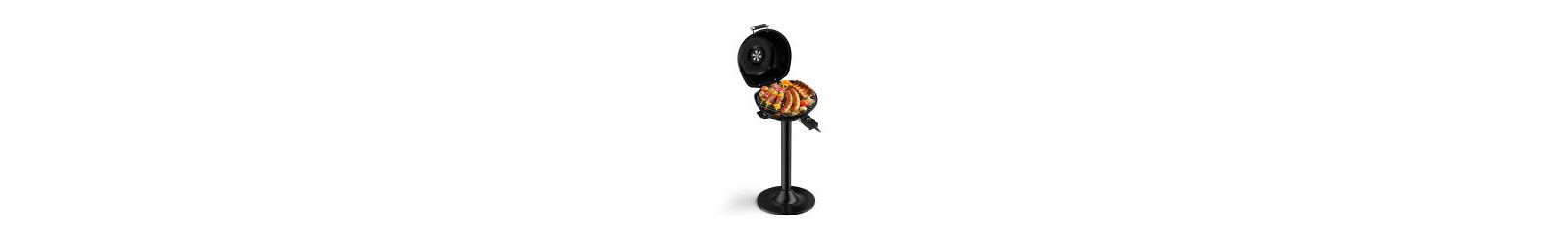 Slickblue 1600W Portable Electric Grill with Removable Non-Stick Rack for Indoor & Outdoor Use