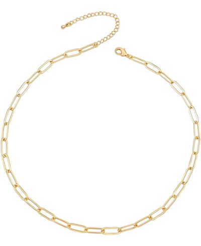 GiGiGirl Ожерелье-цепочка с регулируемой длиной, 14k Gold Plated