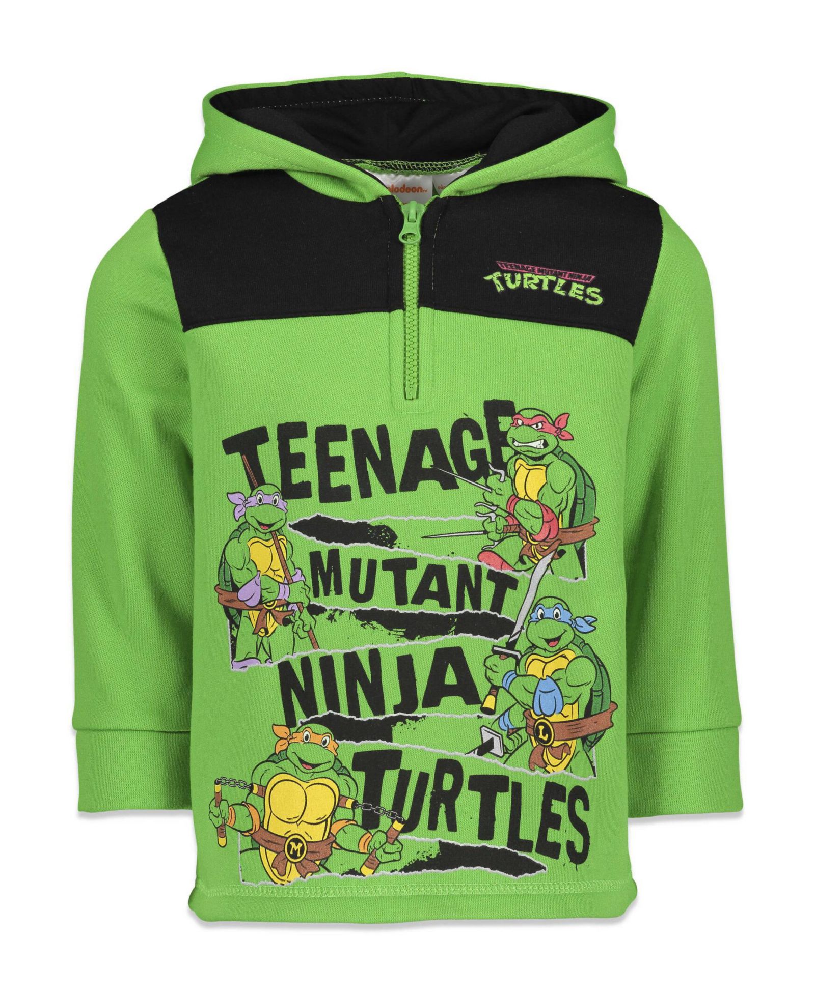 Худи-зипкап Teenage Mutant Ninja Turtles Leonardo Michelangelo Raphael для детей и подростков