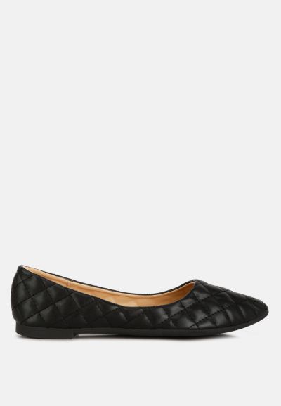 London Rag Женский Rikhani Quilted Detail Ballet Flats