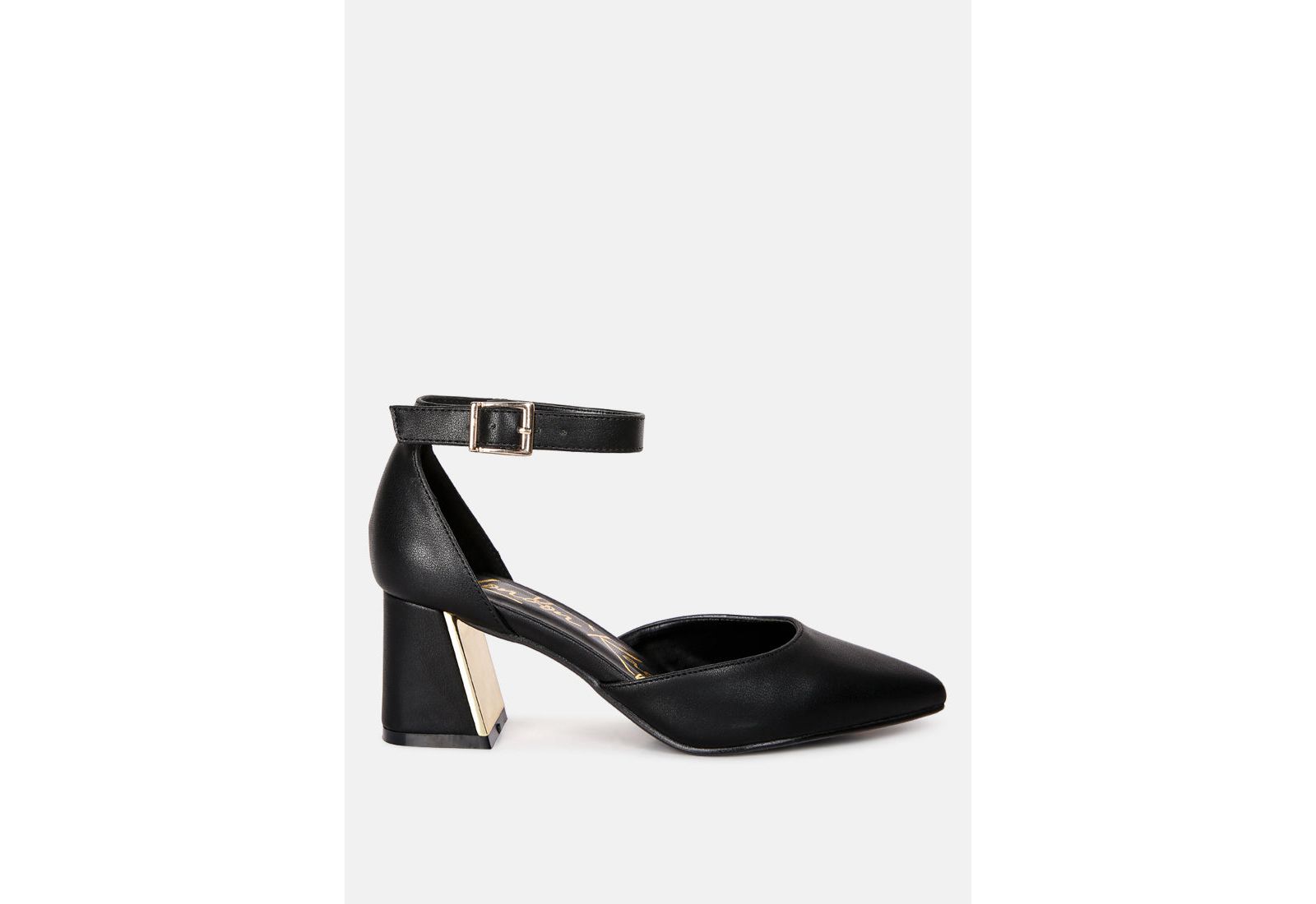 Женские босоножки London Rag Myla Faux Leather Metallic Sling Heeled
