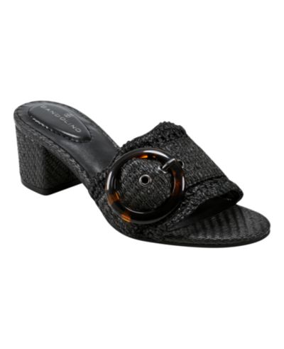 Bandolino Женские сандалии Anni Raffia Crochet Block Heel