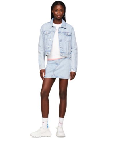 Женская джинсовая куртка Tommy Jeans Izzie Slim-Fit