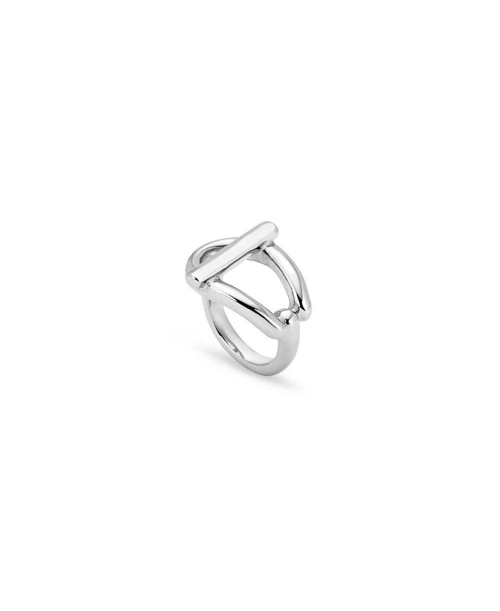 UNOde50 Link Design Metal Alloy Ring