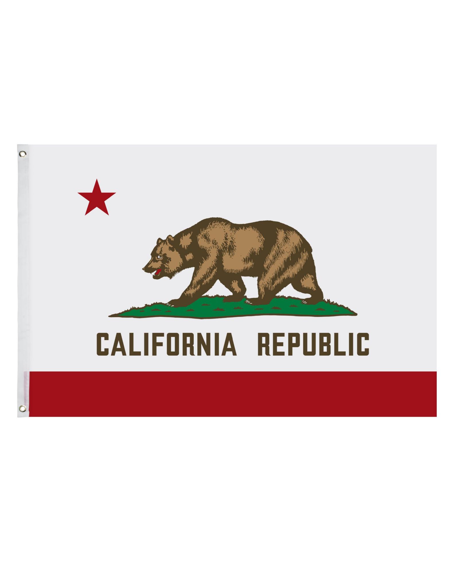 Yescom 3x5 Ft California State Flag Republic Bear Polyester Grommets Garden Banner
