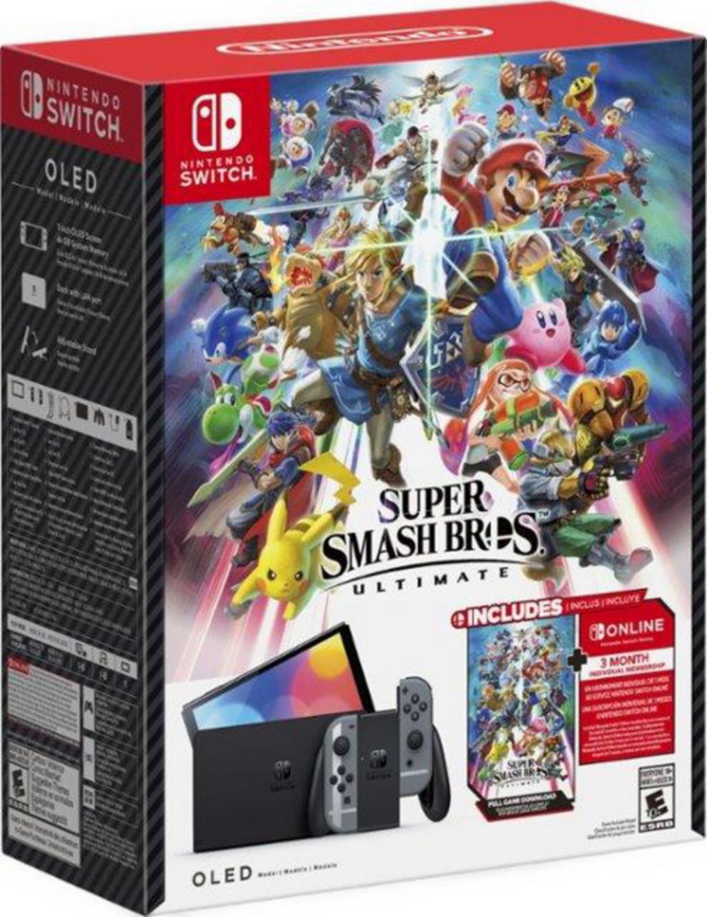 Nintendo Switch комплект Super Smash Bros. Ultimate