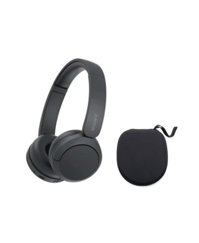 Sony WH-CH520 Беспроводные Bluetooth наушники (Black) с жестким кейсом