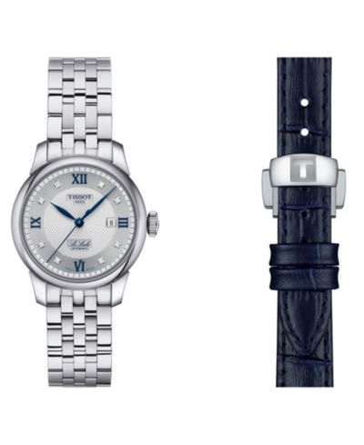 Tissot Женские швейцарские автоматические часы Le Locle Diamond Accent 29mm