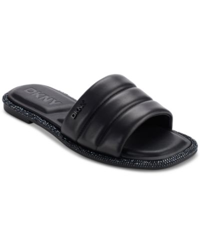 Женские сандалии DKNY Bethea Quilted Slip-On Flat