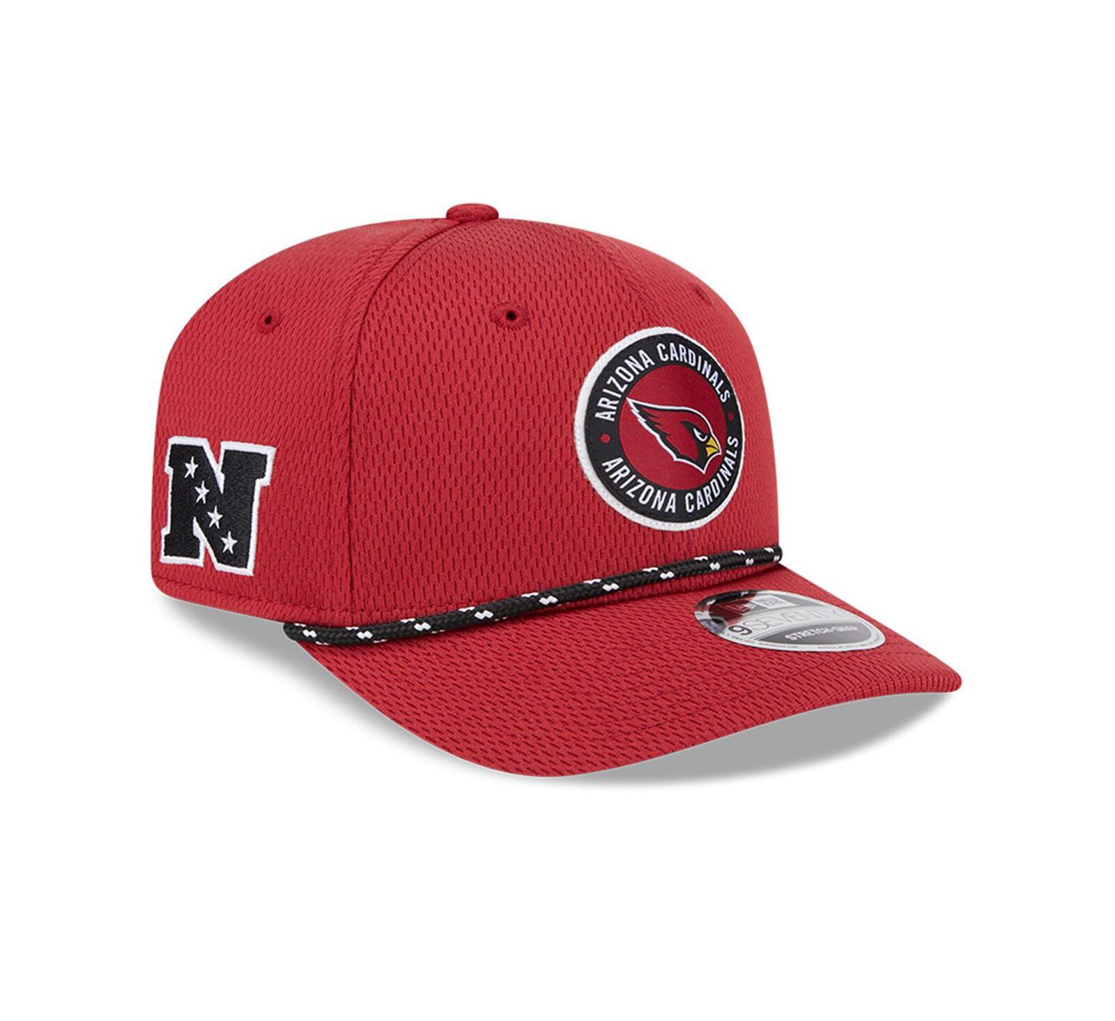 New Era Men's Cardinal Arizona Cardinals 2024 Sideline 9SEVENTY Stretch-Snap Hat
