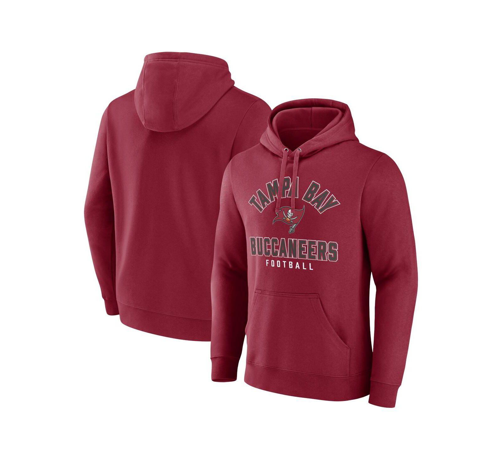 Мужское худи Fanatics Red Tampa Bay Buccaneers Between the Pylons