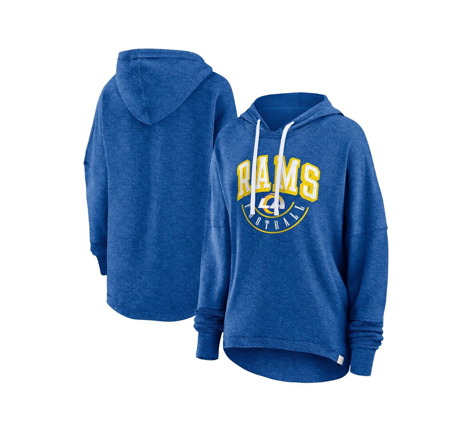 Худи Fanatics Women's Los Angeles Rams, укороченная модель
