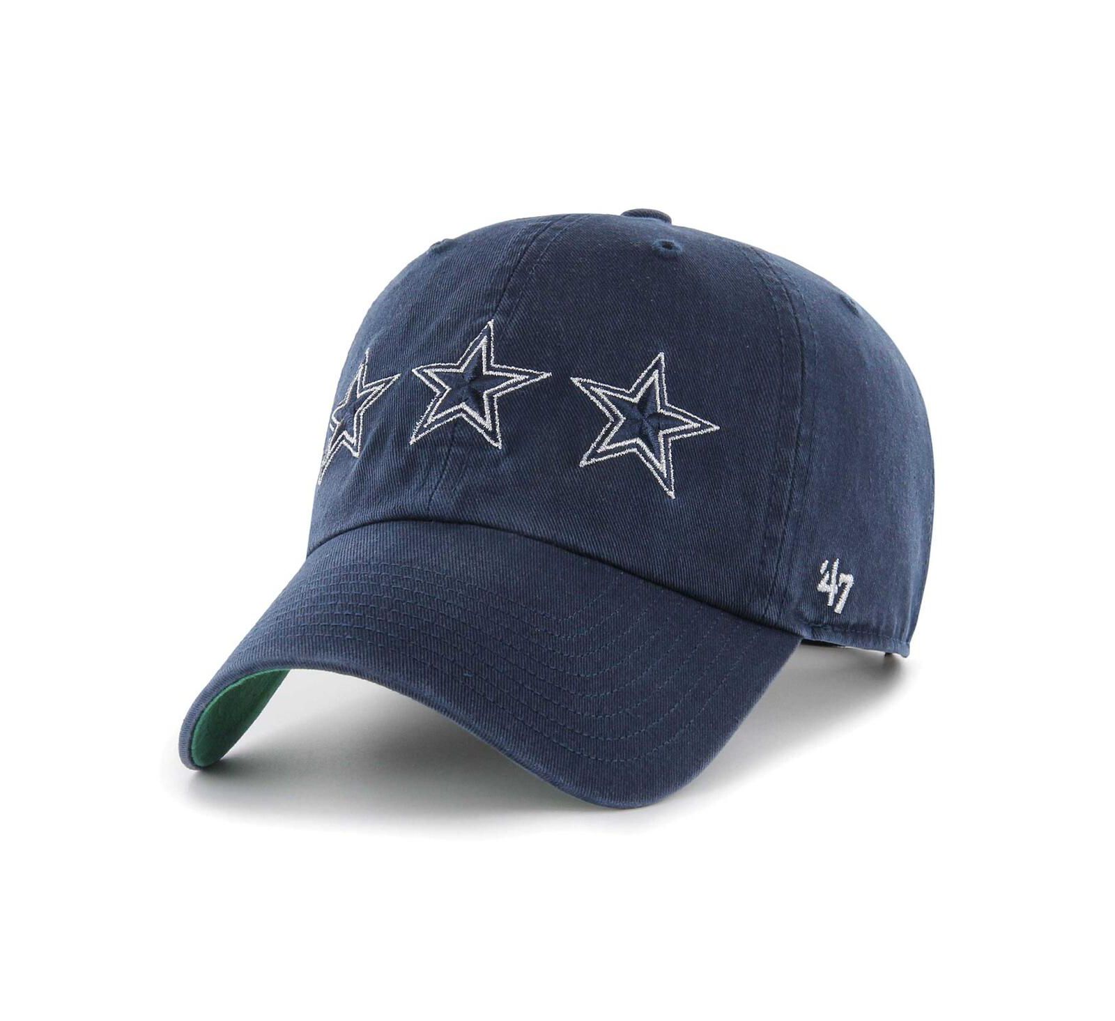 Men's '47 Brand Navy Dallas Cowboys Bankroll Clean Up Adjustable Hat